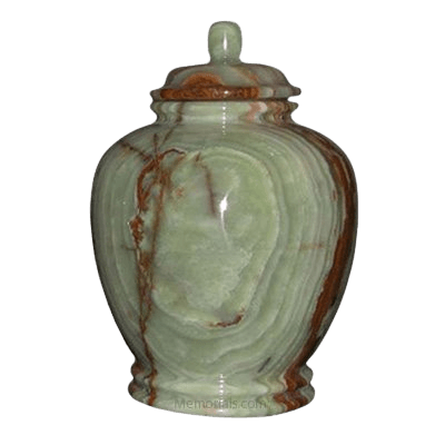 Green Classic Onyx Cremation Urn