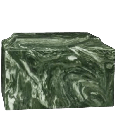 Harmony Verde Marble Cremation Urn