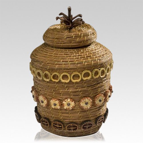 Hawaii Basket Nature Cremation Urn