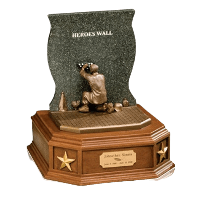 Heros Wall Cremation Urn