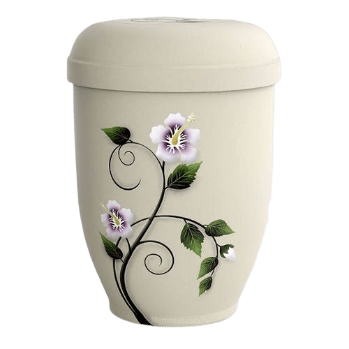 Hibiscus Biodegradable Urn