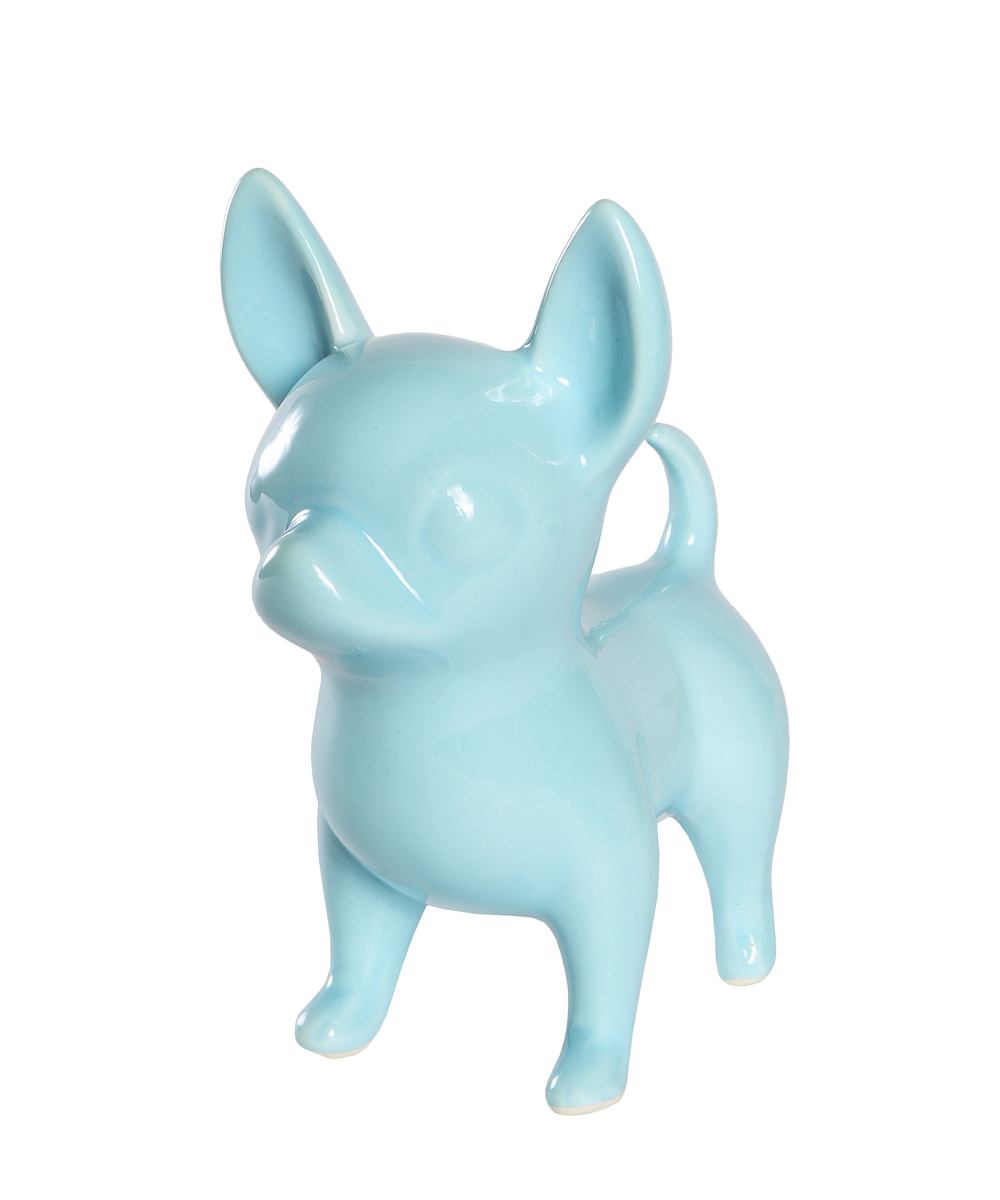 Standing Chihuahua Glossy Cremation Urn