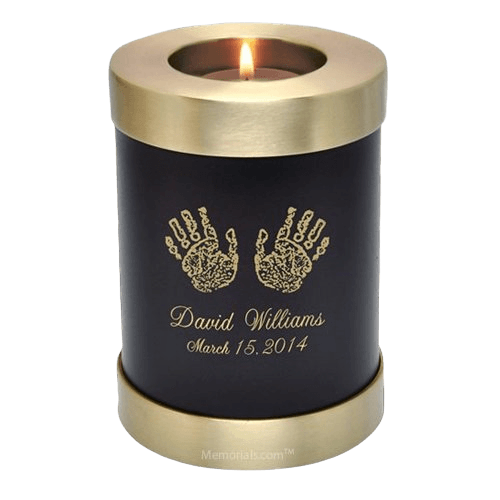 Java Child Print Cremation Urn