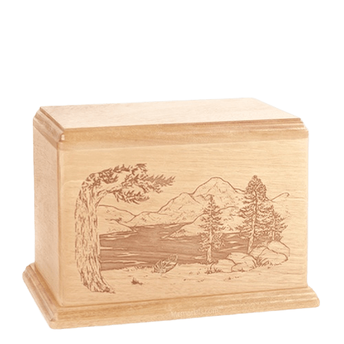 Lakeside Individual Maple Wood Urn