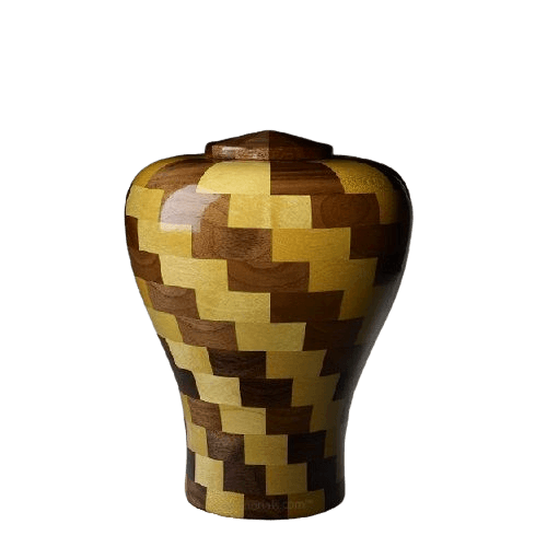 Latida Medium Wood Urn