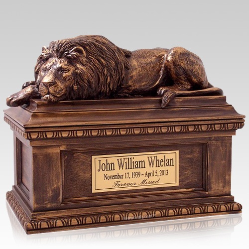 Lion Cremation Urns