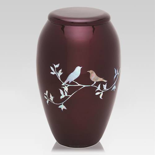 Love Birds Cremation Urn