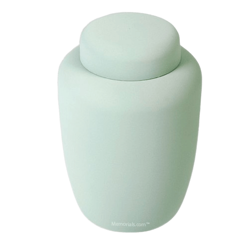 Mint Cornstarch Biodegradable Urn