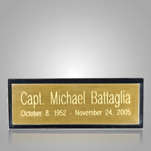 Engraved Urn Nameplates, Plaques & Easels