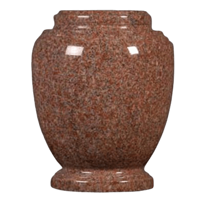 Morning Rose Granite Cremation Urn