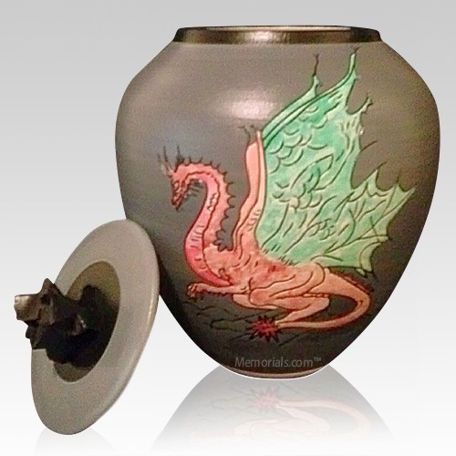 Mystic Dragon Cremation Urn
