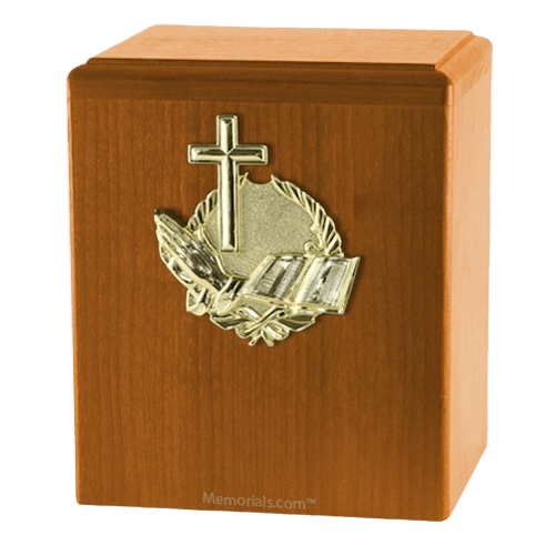 Our Prayer Oak Cremation Urn