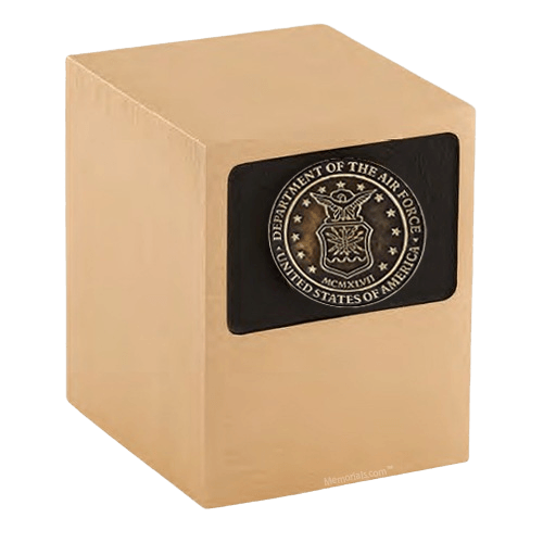 Patriot Air Force Bronze Military Urn