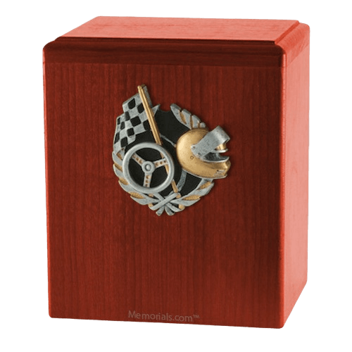 Race Car Cherry Cremation Urn