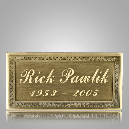 Roman Urn Engraving Plate