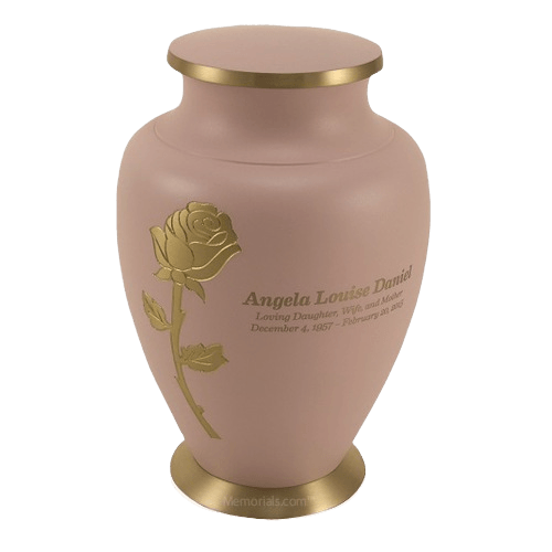 Rose Powder Cremation Urn