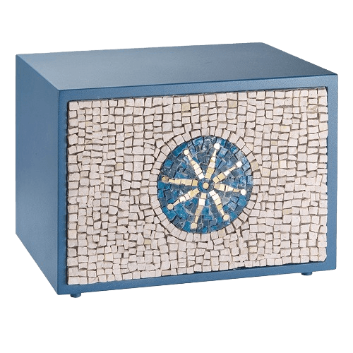 Unique Sea Mosaic Urn