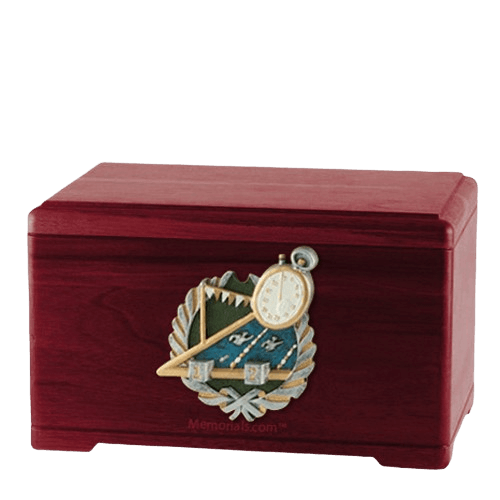 Swimming Rosewood Cremation Urn