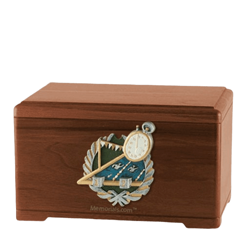 Swimming Walnut Cremation Urn