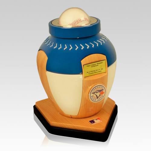 Toronto Blue Jays Baseball Cremation Urn