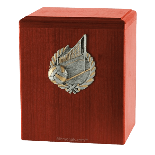 Volleyball Cherry Cremation Urn