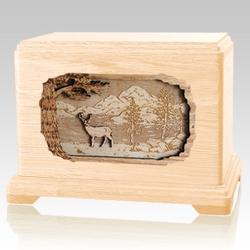 Deer Maple Hampton Cremation Urn