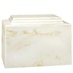 Amity Neutral Marble Cremation Urn