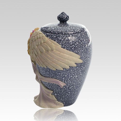 Embrace Angel Color Pet Cremation Urn