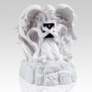 White Angel Religious Cremation Urn