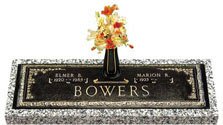 Companion Bronze Headstones