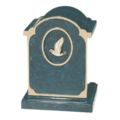 Dove Medallion Bronze Cremation Urn