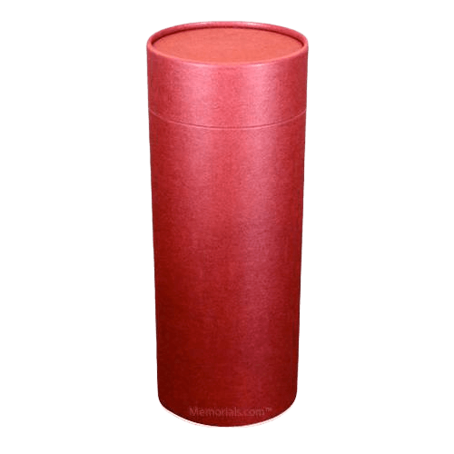 Burgundy Scattering Small Biodegradable Urn