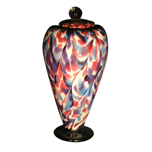 Unique Carnival Art Urn