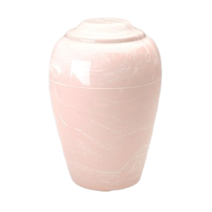 Grecian Pink Marble Cremation Urn