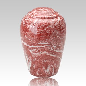 Grecian Rose Marble Cremation Urn