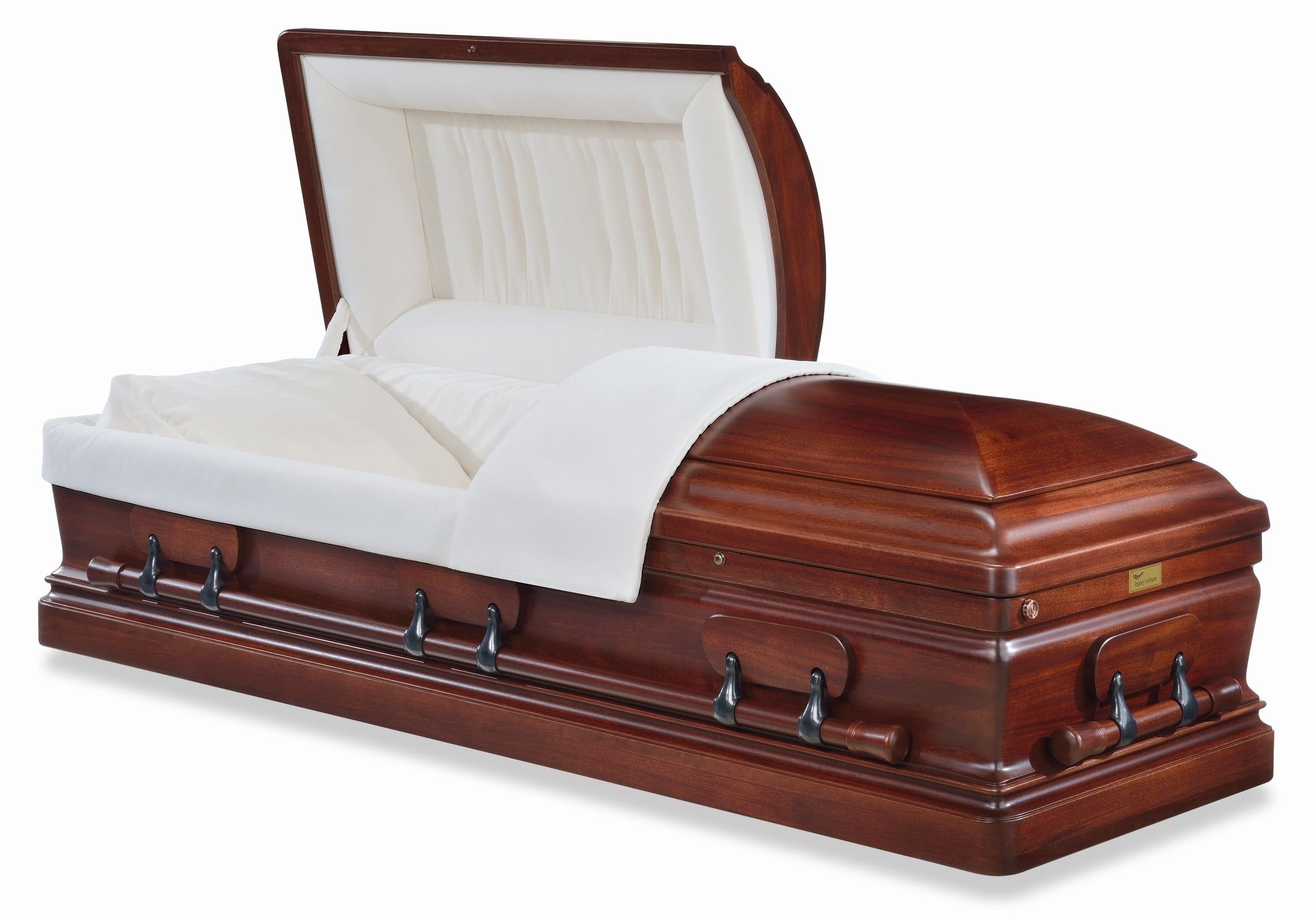 Classic Mahogany Wood Casket