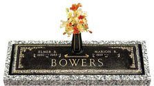 Companion Bronze Headstones