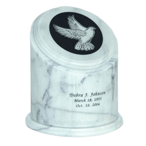 Crown White Marble Urn