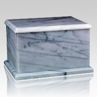 Evermore White Marble Cremation Urns