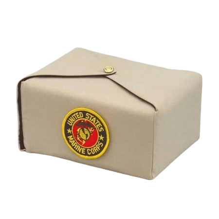 Cream Military Wrap Cremation Urn