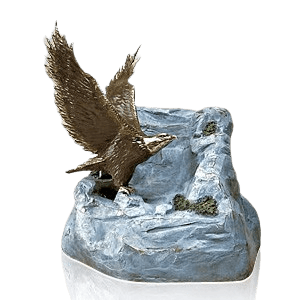 Eagle Bronze Cremation Urns
