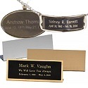 Engraved Urn Nameplates