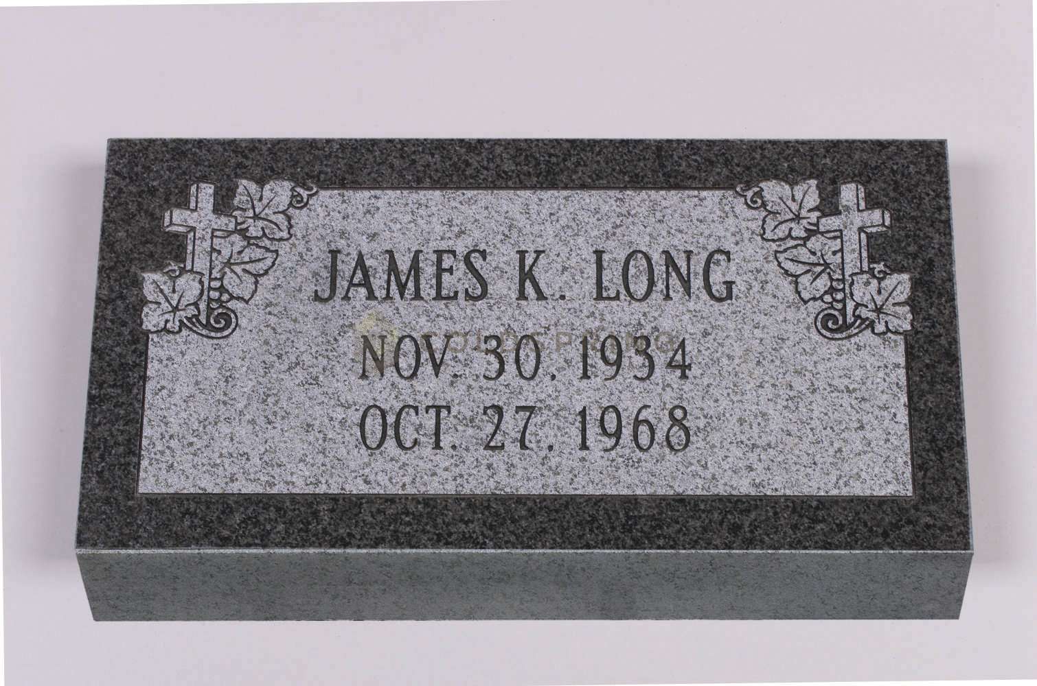 Harmony Granite Grave Marker 24 x 14