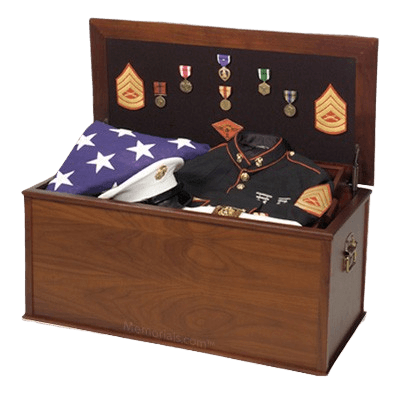 Heirloom Military Chest Cremation Urn