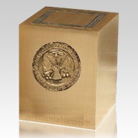 Military Army Cremation Urn