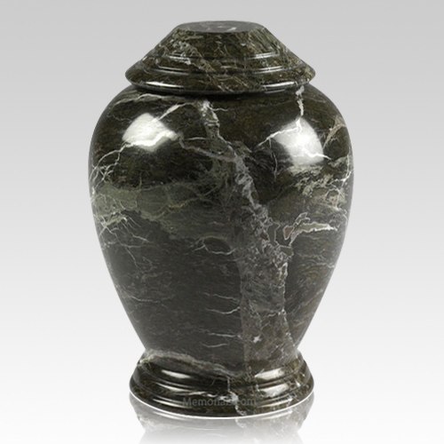 Green Classica Marble Cremation Urn