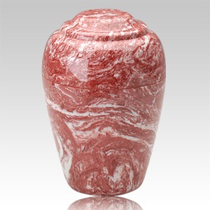 Grecian Rose Marble Cremation Urn II