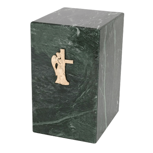 Nostalgia Green Marble Cremation Urn