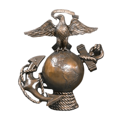 Semper Fi Military Cremation Urn