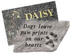 Pet Memorial Grave Stones